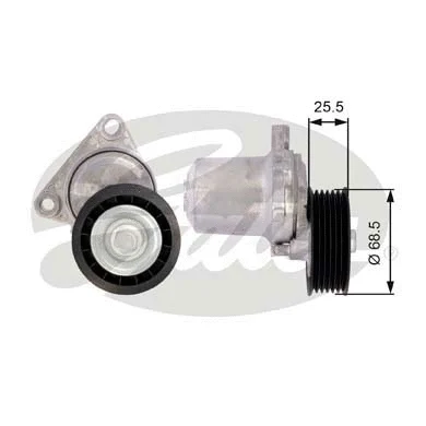 Belt Tensioner, V-ribbed belt (T39074)
