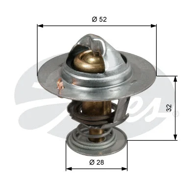 Thermostat, coolant (TH50292G1)