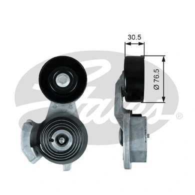 Belt Tensioner, V-ribbed belt (T39366)