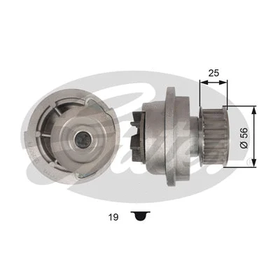 Water Pump, engine cooling (WP0095)