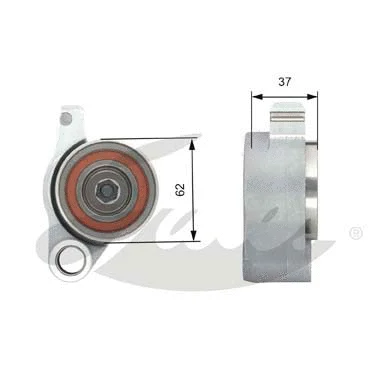 Tensioner Pulley, timing belt (T41302)