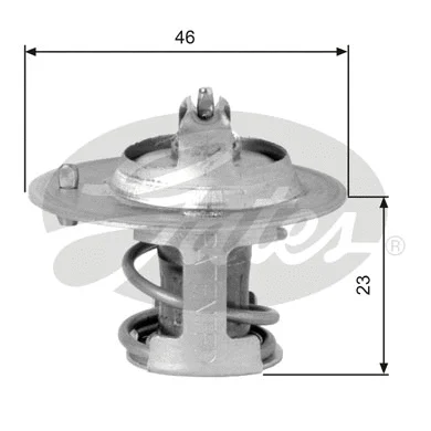 Thermostat, coolant (TH06691G1)