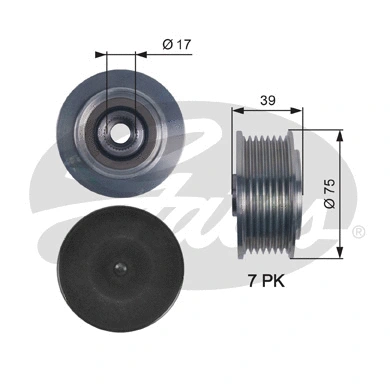 Alternator Freewheel Clutch (OAP7119)