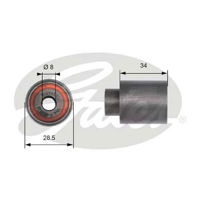 Deflection/Guide Pulley, timing belt (T41230)