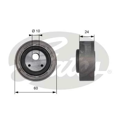 Tensioner Pulley, timing belt (T41277)