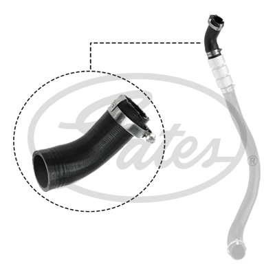 Charge Air Hose (09-0614)