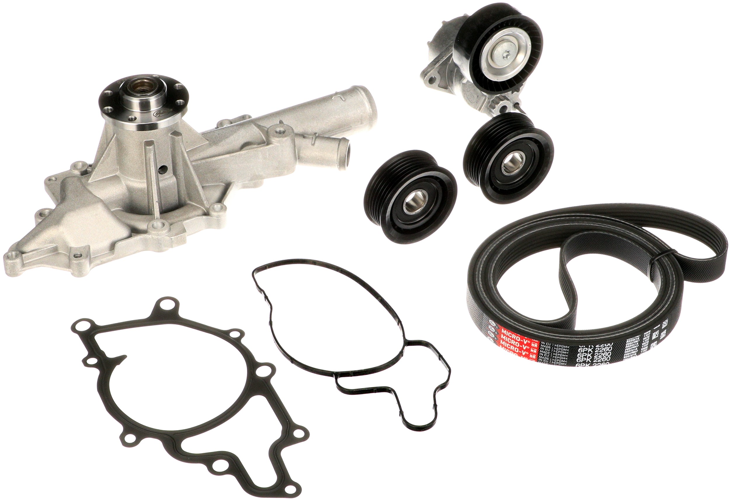 Water Pump + V-Ribbed Belt Kit (KP26PK2260-2)