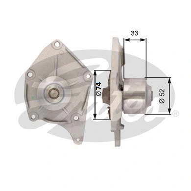 Water Pump, engine cooling (WP0066)