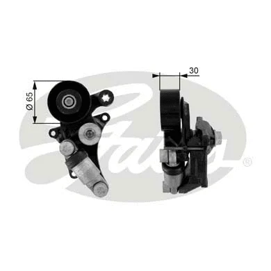 Belt Tensioner, V-ribbed belt (T38305)