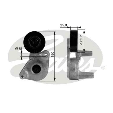 Belt Tensioner, V-ribbed belt (T38149)