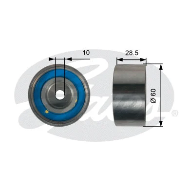 Deflection/Guide Pulley, timing belt (T42226)