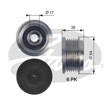 Alternator Freewheel Clutch (OAP7131)