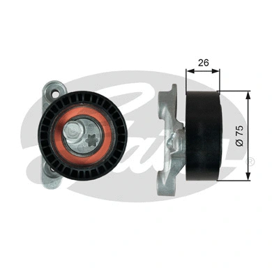 Belt Tensioner, V-ribbed belt (T39345)