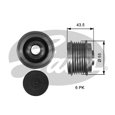 Alternator Freewheel Clutch (OAP7219)