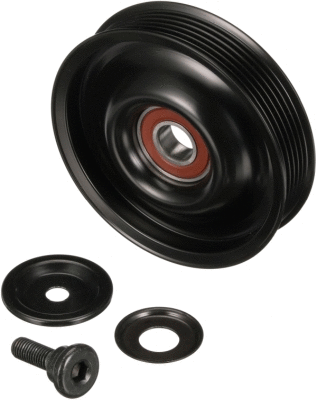 Deflection/Guide Pulley, V-ribbed belt (T36411)