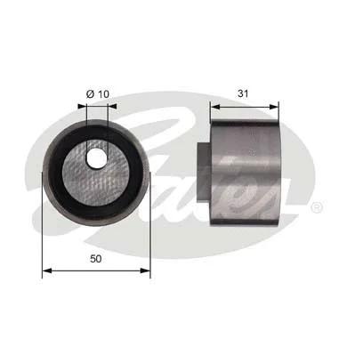 Tensioner Pulley, timing belt (T41158)