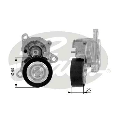 Belt Tensioner, V-ribbed belt (T38320)