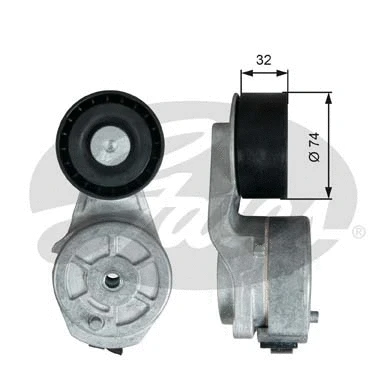 Belt Tensioner, V-ribbed belt (T38710)