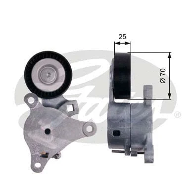 Belt Tensioner, V-ribbed belt (T39041)