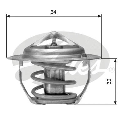 Thermostat, coolant (TH06477G1)