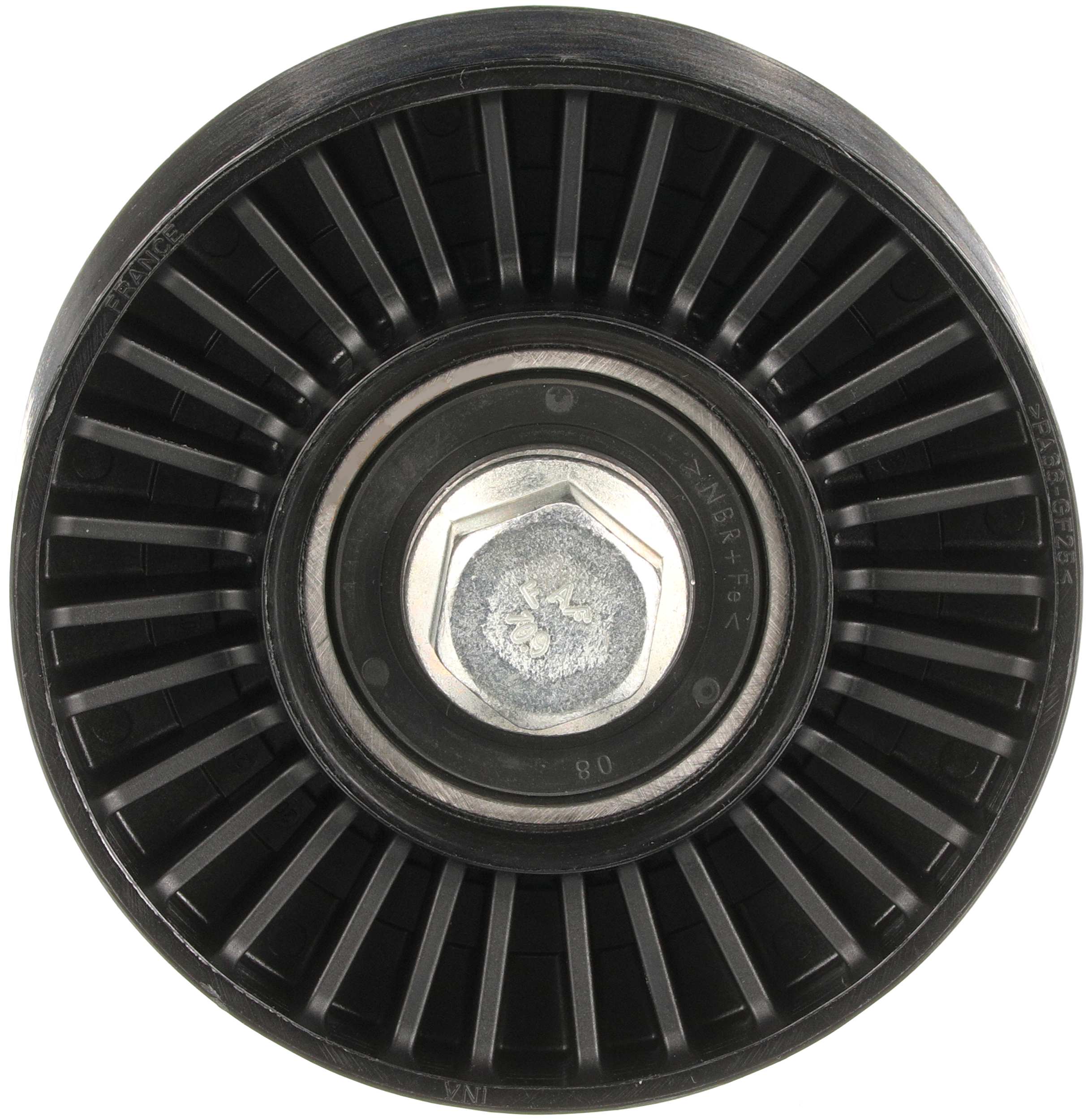 Deflection/Guide Pulley, V-ribbed belt