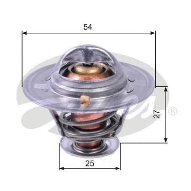 Thermostat, coolant (TH22782G1)