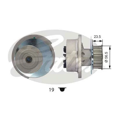 Water Pump, engine cooling (WP0022)