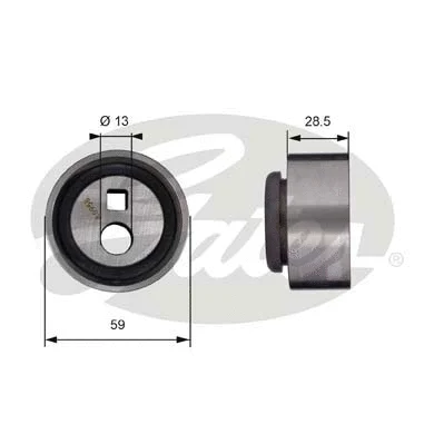 Tensioner Pulley, timing belt (T41130)
