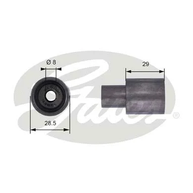 Deflection/Guide Pulley, timing belt (T42051)