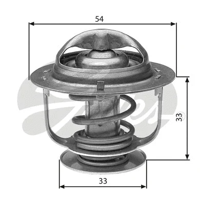 Thermostat, coolant (TH30888G1)