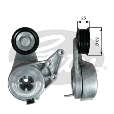 Belt Tensioner, V-ribbed belt (T39349)