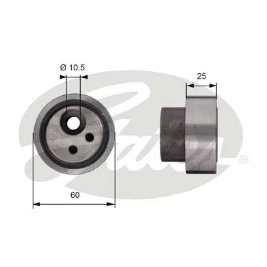 Tensioner Pulley, timing belt (T41122)