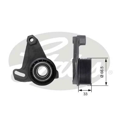 Tensioner Pulley, timing belt (T41173)