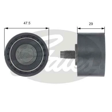 Deflection/Guide Pulley, timing belt (T42197)