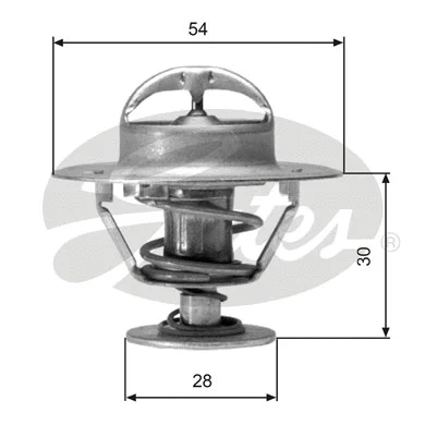 Thermostat, coolant (TH02491G1)