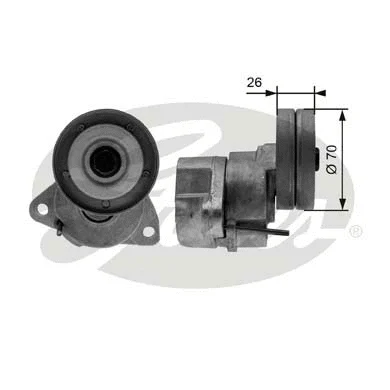 Belt Tensioner, V-ribbed belt (T38154)