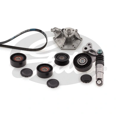 Water Pump + V-Ribbed Belt Kit (KP66PK2500)