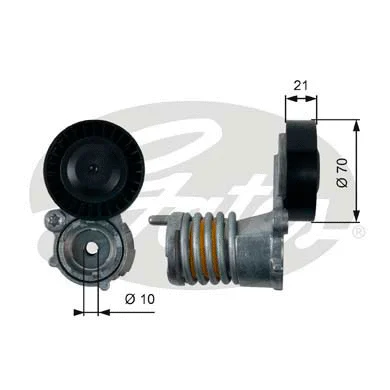 Belt Tensioner, V-ribbed belt (T39157)