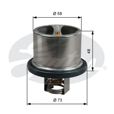 Thermostat, coolant (TH51785G1)