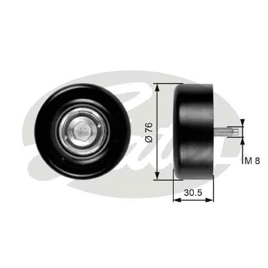 Deflection/Guide Pulley, V-ribbed belt (T36265)