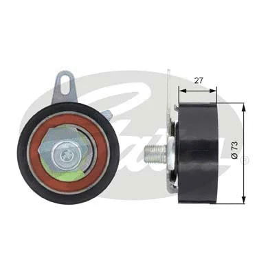 Tensioner Pulley, timing belt (T43036)