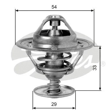 Thermostat, coolant (TH12988G1)