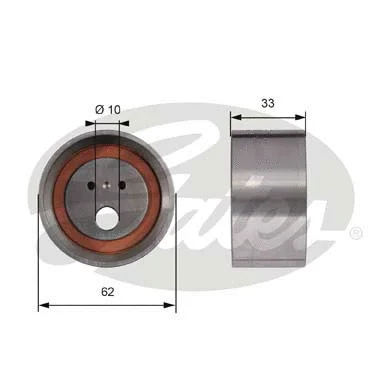 Tensioner Pulley, timing belt (T41248)