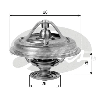 Thermostat, coolant (TH10078G1)