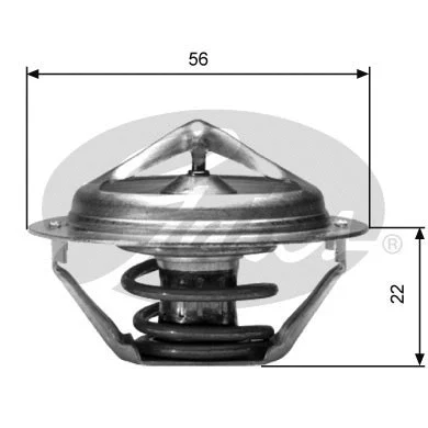 Thermostat, coolant (TH06182G1)