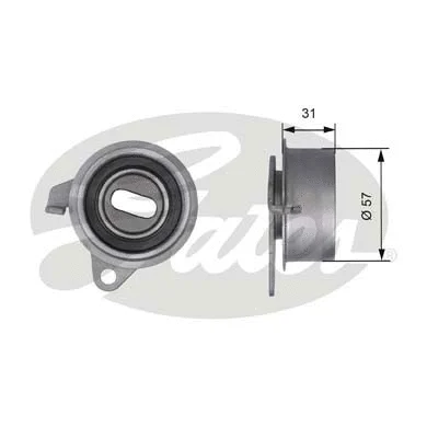 Tensioner Pulley, timing belt (T41211)