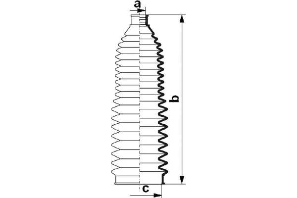 Bellow Kit, steering (K5491)