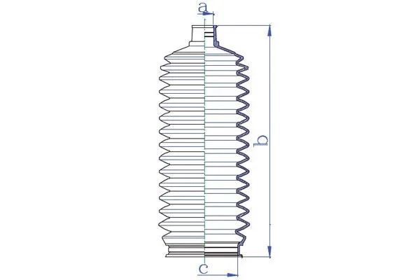Bellow Kit, steering (K5436)