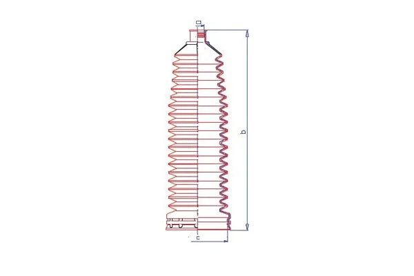 Bellow Kit, steering (K5523)