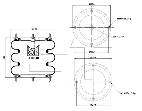Bellow, air suspension (04.060.6306.870)